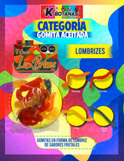 Gomitas Lombriz 90 gr.