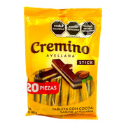 CREMINO STICK AVELLANA 20 PZ