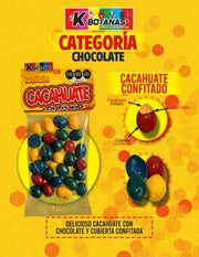 Konfitados Cacahuate Confitado 75 Gr.