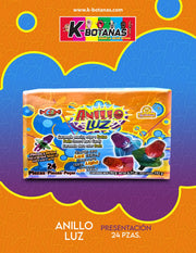 LAS DELICIAS ANILLO LUZ 24 PZAS