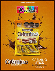 CREMINO STICK AVELLANA 20 PZ