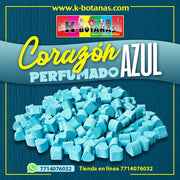 Corazon Perfumado Azul