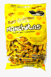 CHICLE MANCHITAS PLATANO BOLSA 100 PIEZAS