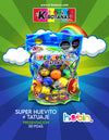 HUBIN SUPER HUEVITO + TATUAJE 30 PZAS