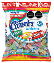 Canels chicle MINIATURA bolsa 230 gr