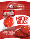 Galleta KKOOKS Frutos Rojos y Chocolate Blanco 90g – Avena Especial