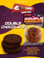 Galleta KKOOKS Double Chocolate 90g – Extra Chispas estilo New York