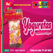 Konfitados Yoguretas 70 Gr.