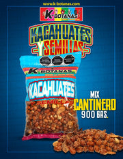 Cacahuate Cantinero Con Chile De Arbol .900gr