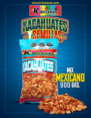 Cacahuate Mix Mexicano 900 Gr