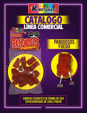 Gomitas Pandiosos Fuego 90 Gr.