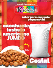 Cacahuate Americano Runner Crudo 50 kg | Mayoreo y Calidad Premium
