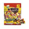 de la Rosa chocolate Mr. Wafer paquete con 50 piezas