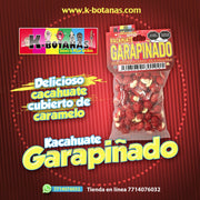 Cacahuate Garapiñado Rojo 85 Gr.