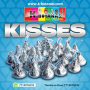 Kisses Hershey (Plateado) 1 KG