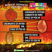 Cacahuate Mix Fuego 80 Gr.