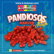 Gomitas de Pandiosos Aquasour Fuego: ¡Explosión de sabor en cada bocado!